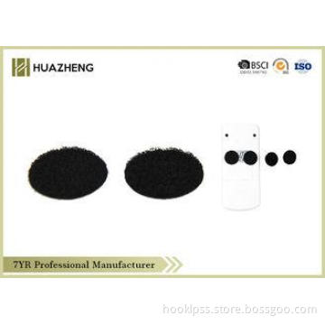 Printing Black Circle Velcro Sticky Dots Roll Reusable For